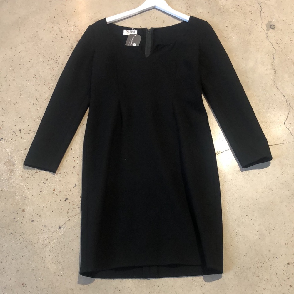 Bill Blass Vintage Black Long Sleeve Dress
